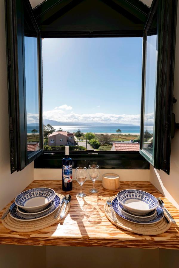 Apartamento Choco Playa De Langosteira En Finisterre Con Vistas Al Mar San Martín de Arriba Kültér fotó